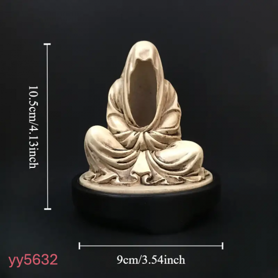 YY5632 Gotik Mumluk Tütsülük Silikon Kalıp – Gizemli ve Şık Dekoratif Hediye!